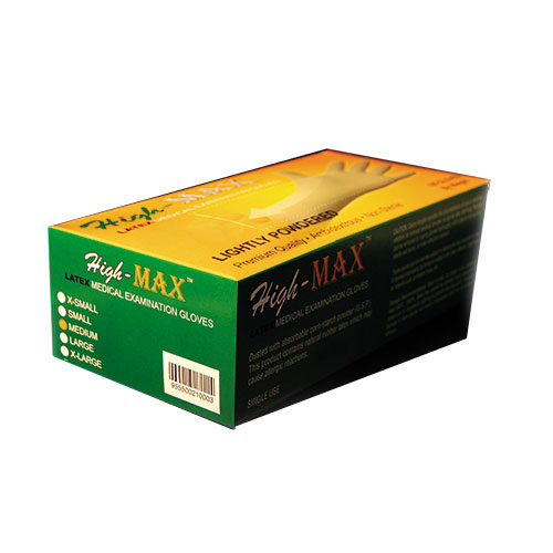 High-Max Latex Examination Glove